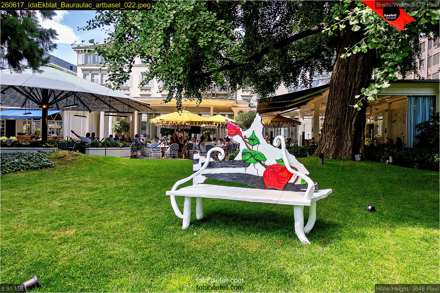 Ida Ekblad Art in the Park Baur au Lac Zürich ArtBasel
Auftakt zur ArtBasel 2026, Art in the Park Hotel Baur au Lac Zürich, Ida Ekblad
Schlüsselwörter: baur au lac, zürich, artbasel, ida ekblad