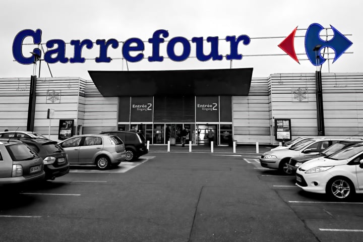 centrecomercial, ilenapoleon, mulhouse, carrefour, france, fotohaefeli