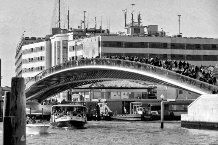 calatrava, Ponte de Constituzione, fotohaefeli, architekt, architektur, Venedig, Venezia, Venice