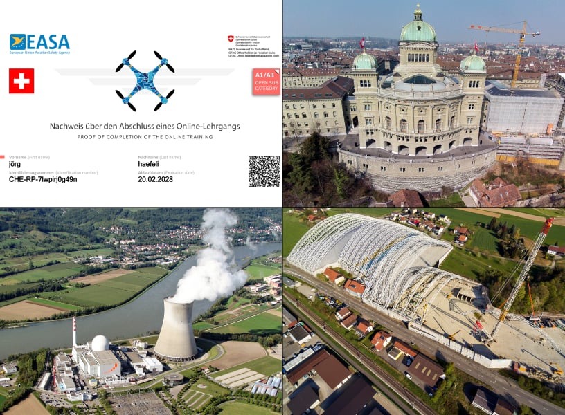 Fotodrohne dji haefelifotograf luftaufnahmen drohnenpilot