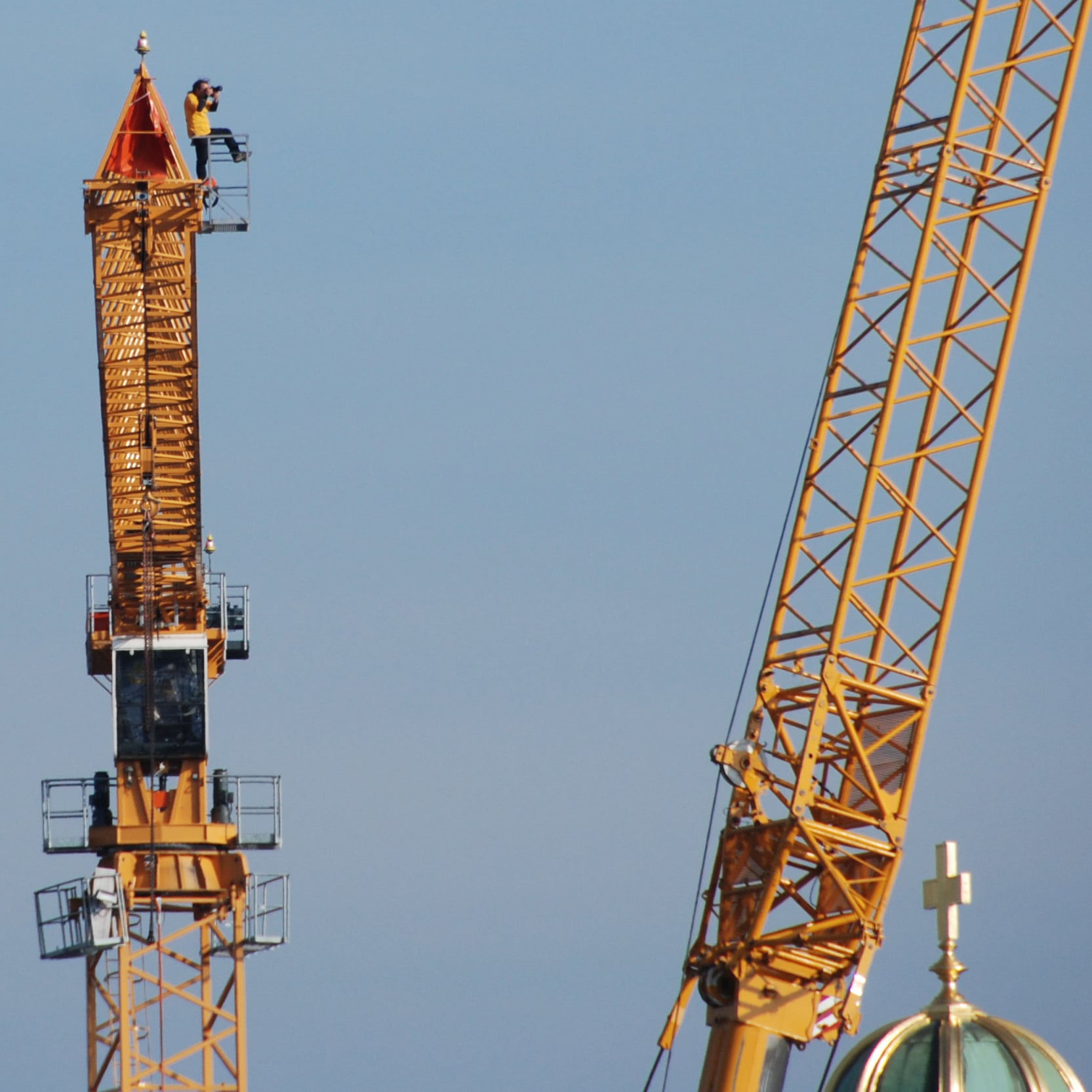 liebherr baukrandemontage bundeshaus bern fotohaefeli