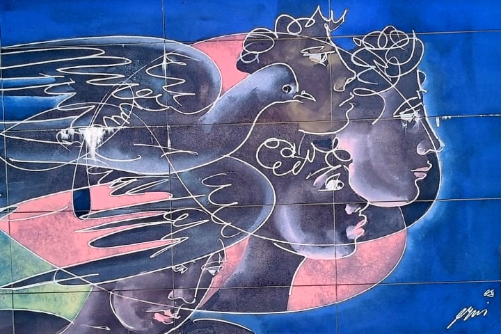 Hans Erni, uno genf, united nations geneva, kunst, fotohaefeli, panta rei