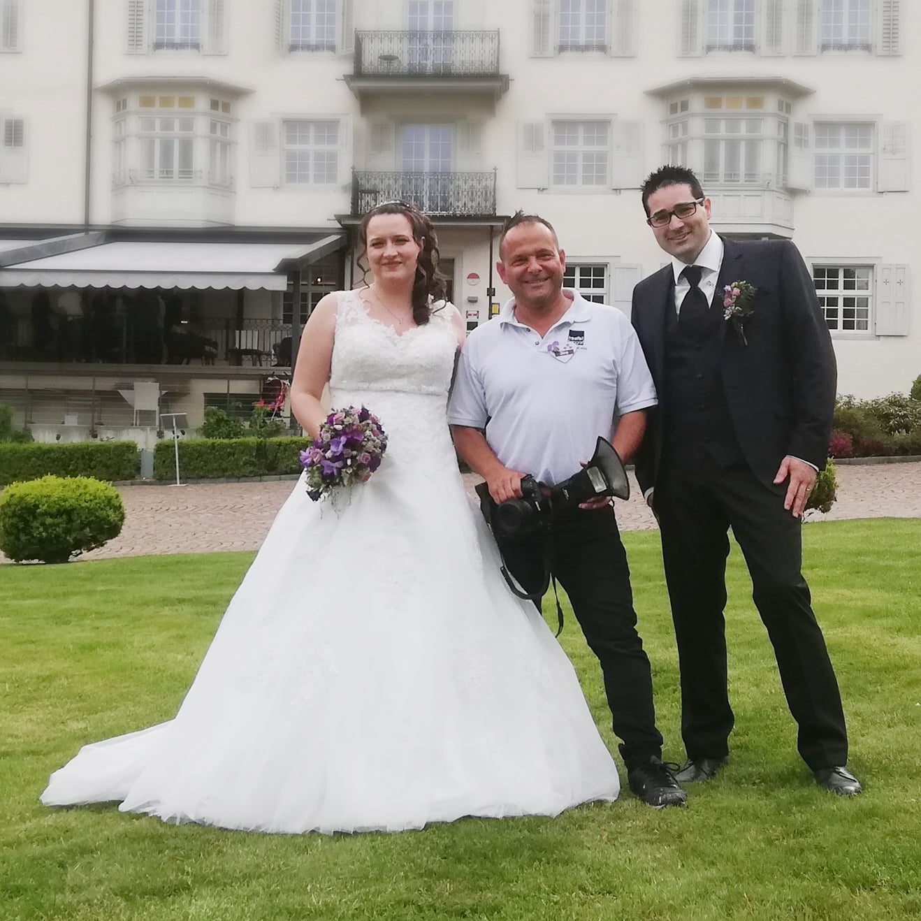 fotoaufnahmen an der hochzeit und video fotohaefeli