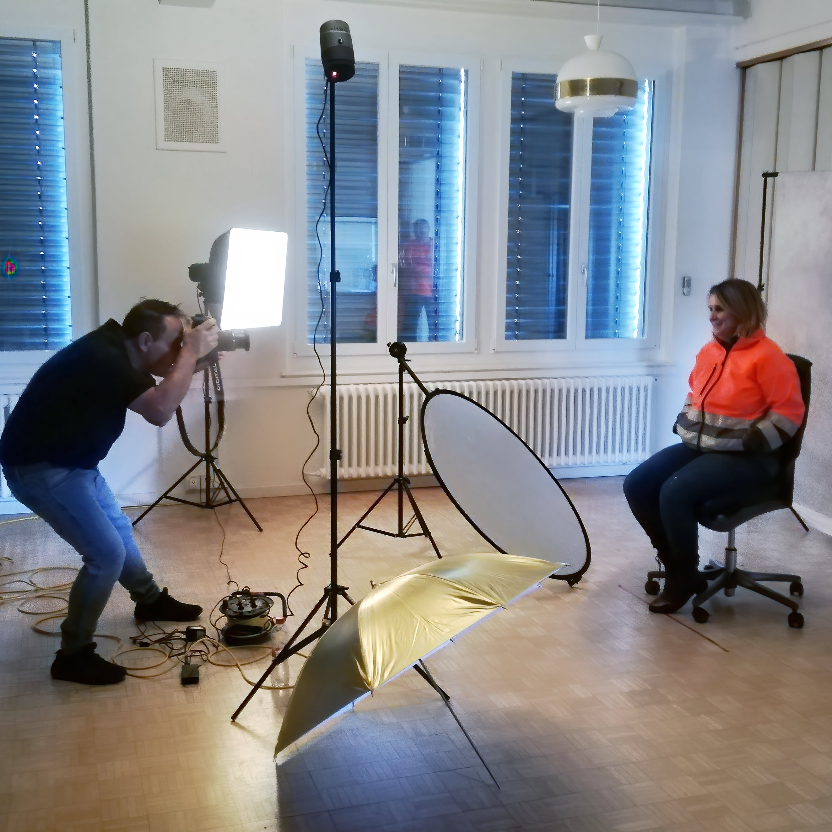 schnell gemachte mitarbeitershootings ohne lange ausfallzeit mobiles studio fotostudio fotohaefeli