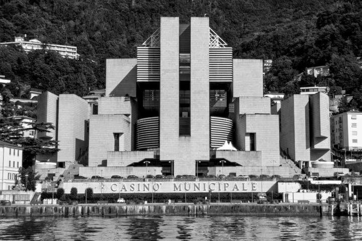 fotohaefeli, mario botta, campione d italia, casino, architektur, architekturfotografie
