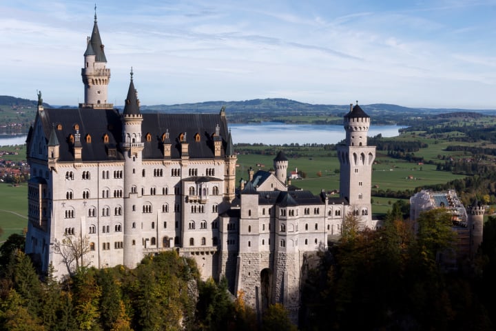 neuschwanstein; füssen, bayern, märchenschloss, fotohaefeli, König Ludwig II., eduard riedel, schwangau
