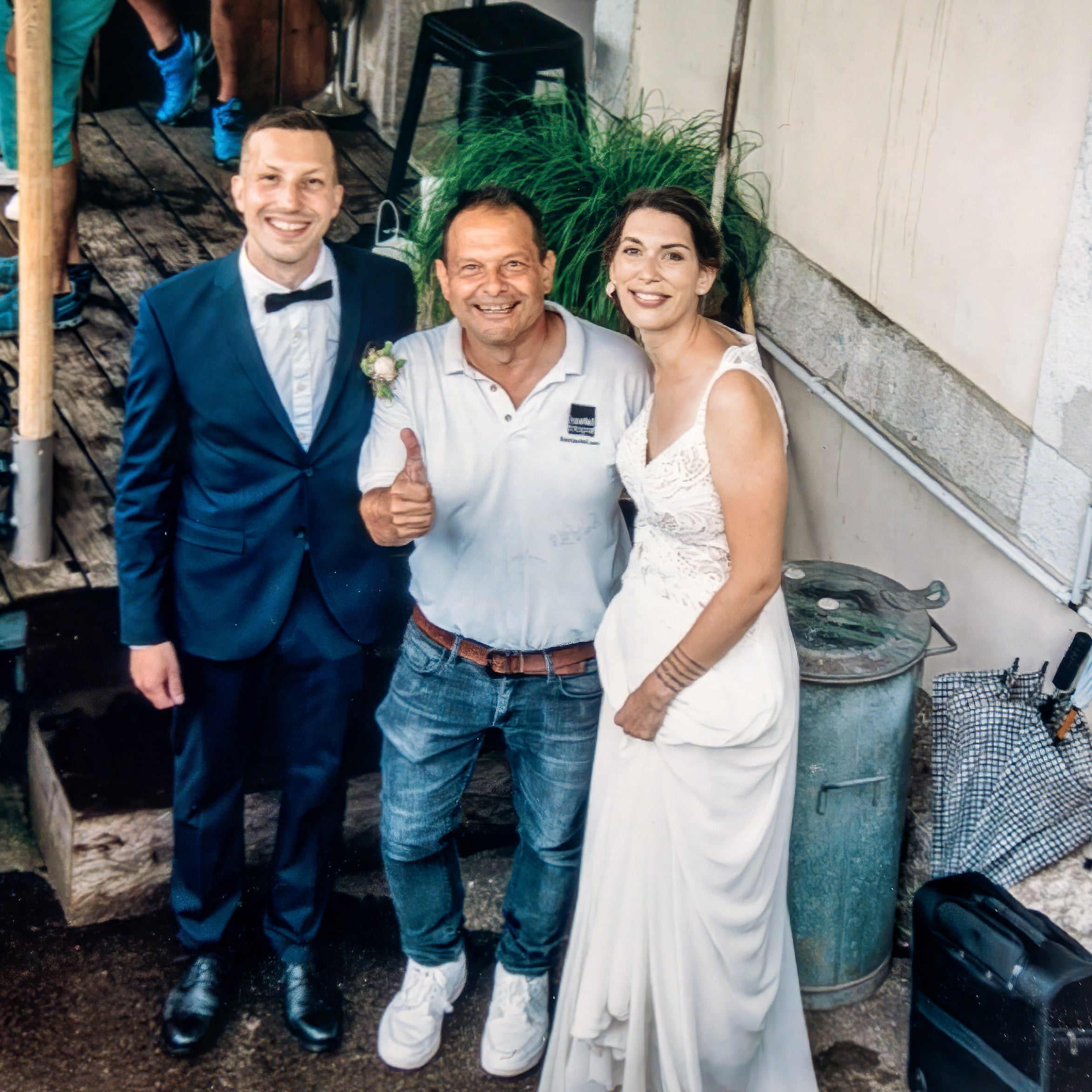 schnappschuss eines hochzeitsgastes von jörg haefeli als hochzeitsfotograf