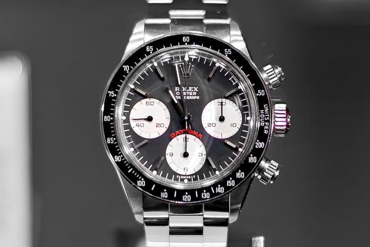 Rolex Daytona Paul Newman, Kaliber 4161 4130 4132 Beyer Chronometrie, Zürich Bahnhofstrasse, Foto Haefeli, zenithelprimero, 